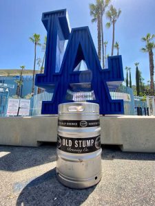 Old Stump Beer at Dodger Stadium