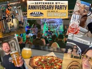 Old Stump Brewery 8th Anniversary September 9 2023